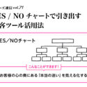 アローズ通信 vol.71： YES／NOチャートで引き出す 接客ツール活用法