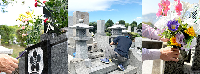 お墓参り代行のイメージ